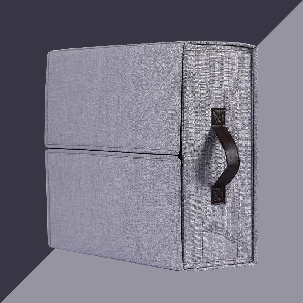 Foldable Quilt Sheet Storage Box Multifunctional